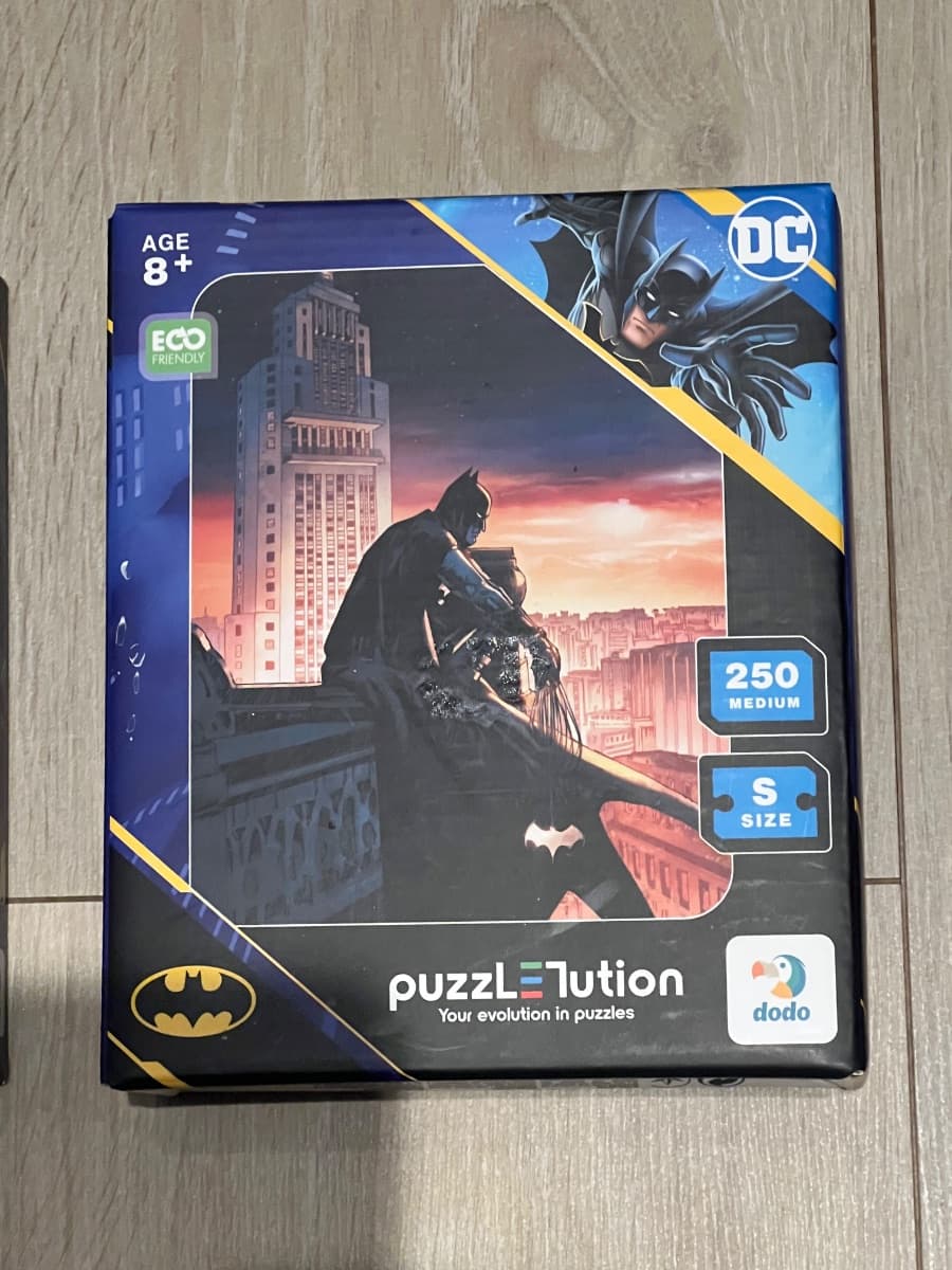 Batman over Gotham City