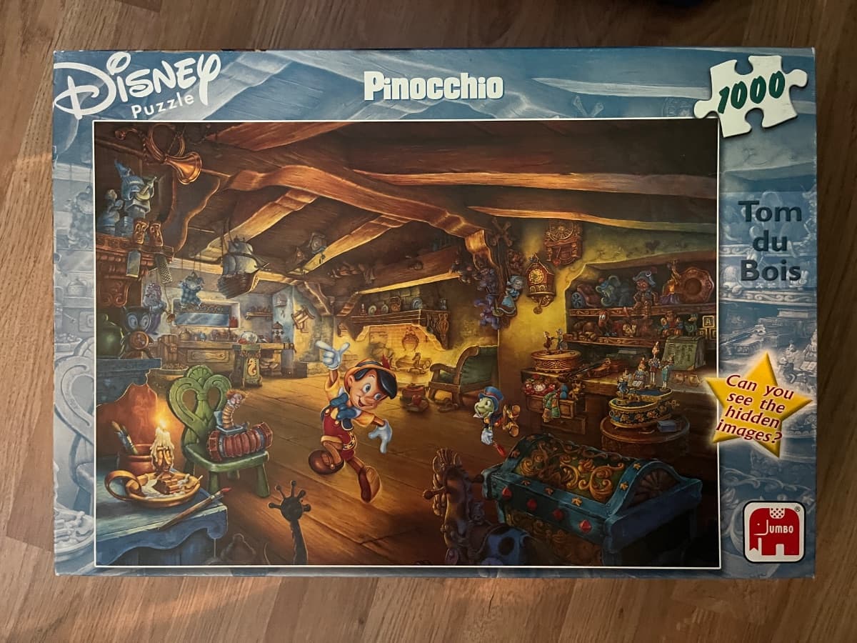 Pinocchio i Geppettos verksted