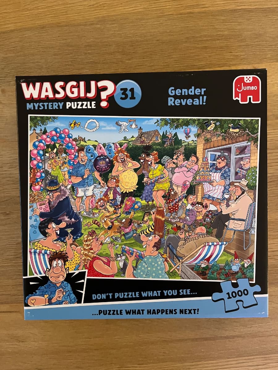 Wasgij? 31 Kjønnsavsløring! (Uåpnet)