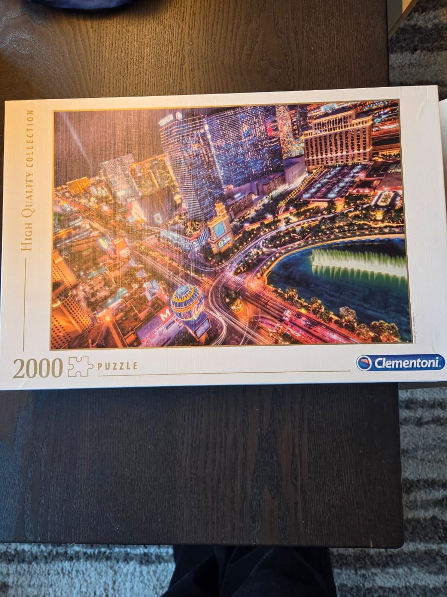 Las Vegas Strip om natten